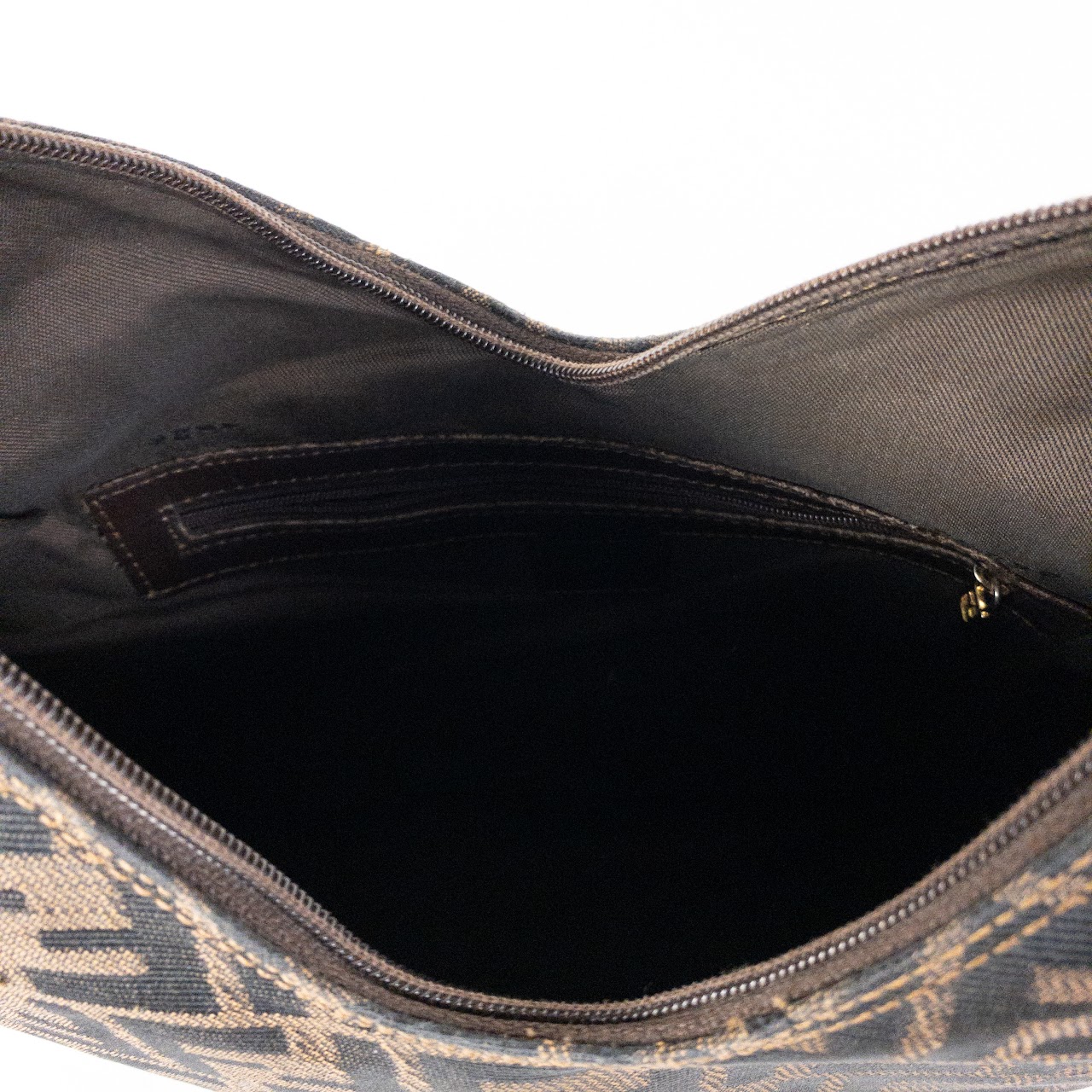 Fendi Vintage Monogram Hobo Shoulder Bag