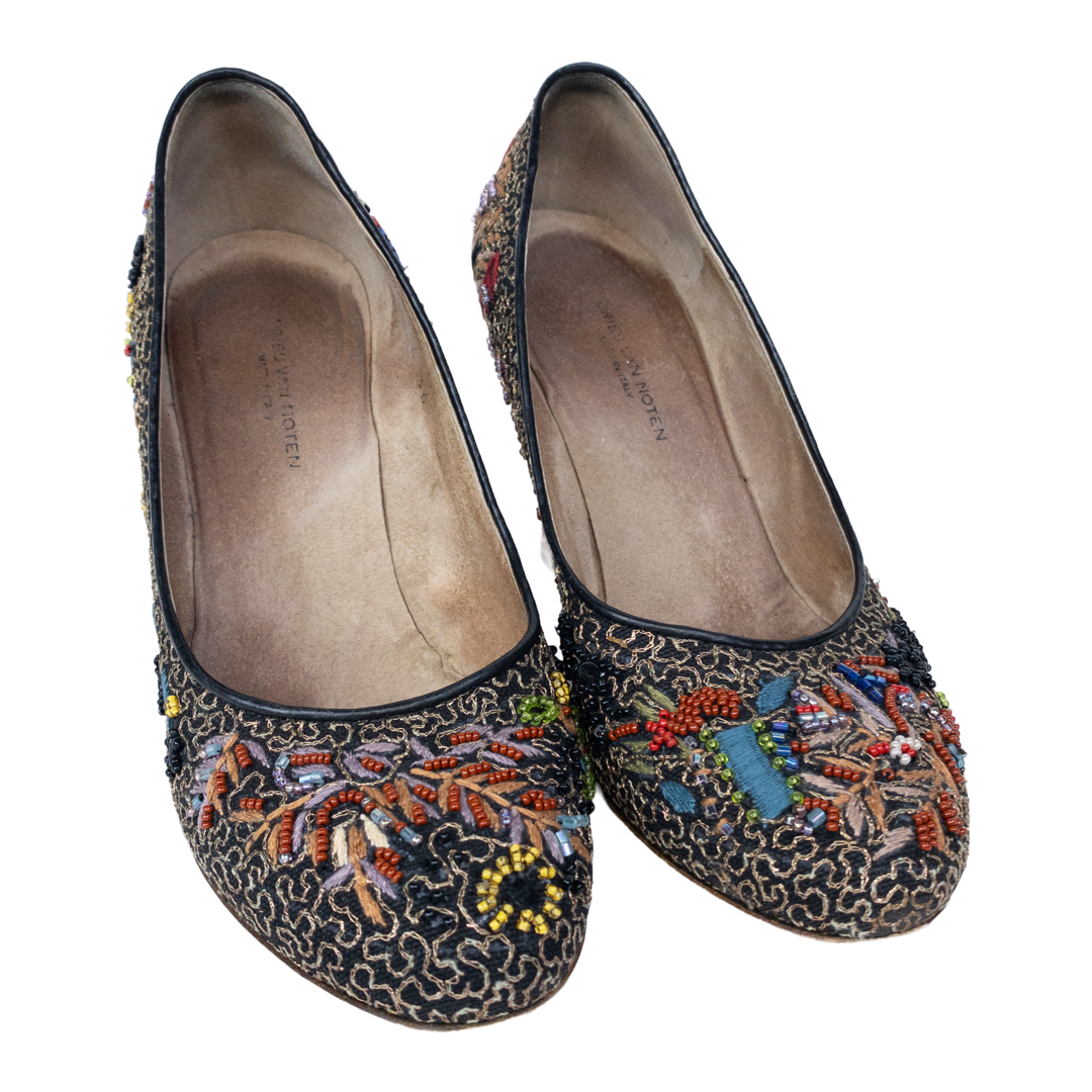 Dries Van Noten Lavishly Embellished Pumps