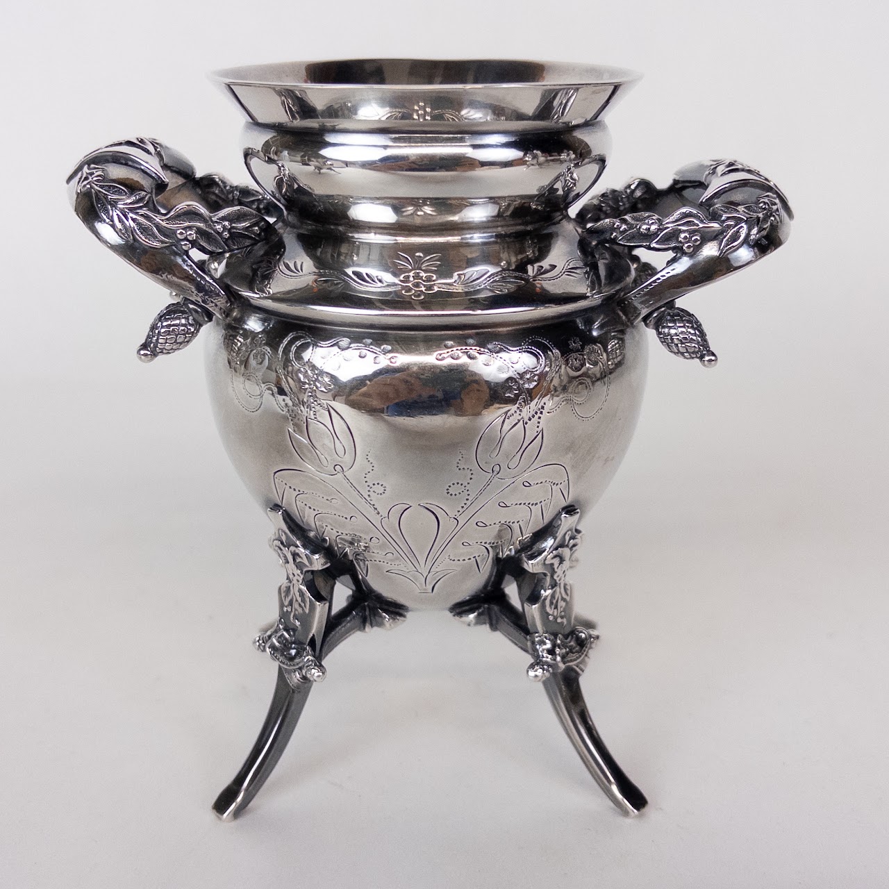 Wilcox Silver Plate Elaborately Detailed Coffee Service Set