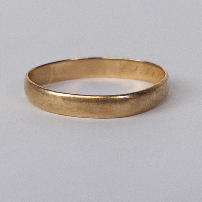 14K Gold Wedding Band