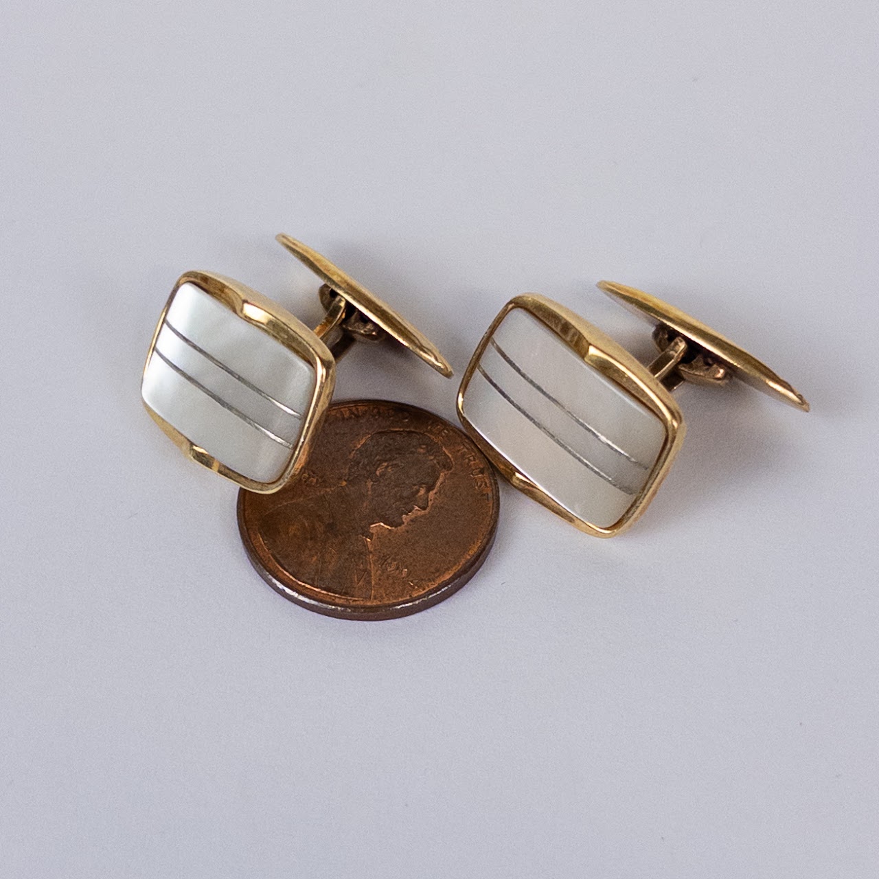 14K Gold Cufflinks