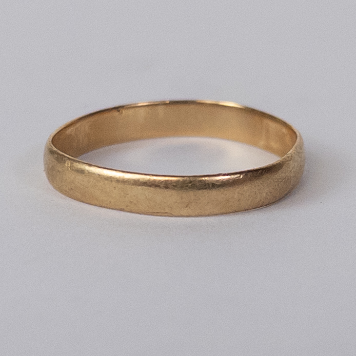 14K Gold Wedding Band