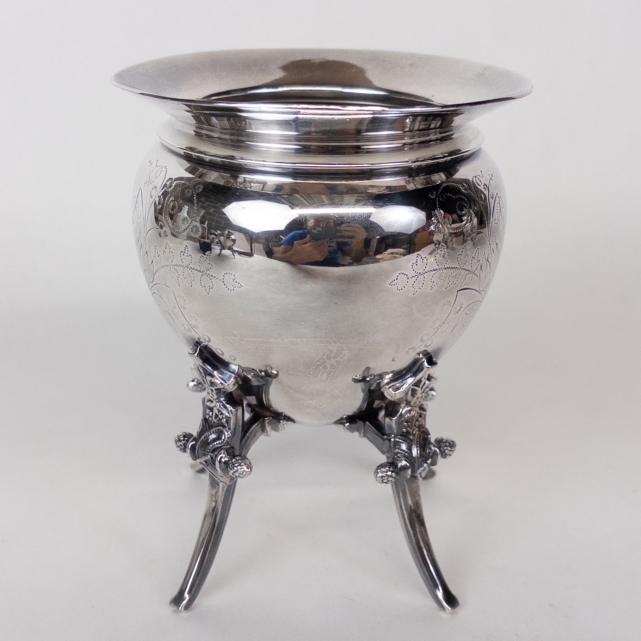 Wilcox Silver Plate Elaborately Detailed Coffee Service Set