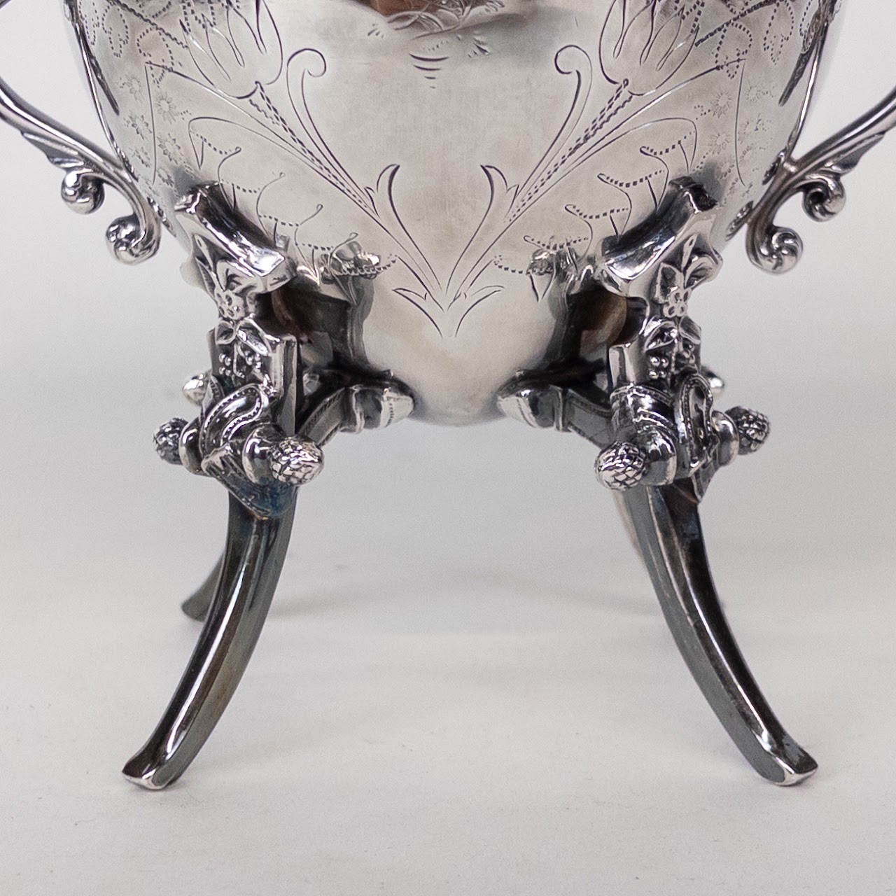 Wilcox Silver Plate Elaborately Detailed Coffee Service Set