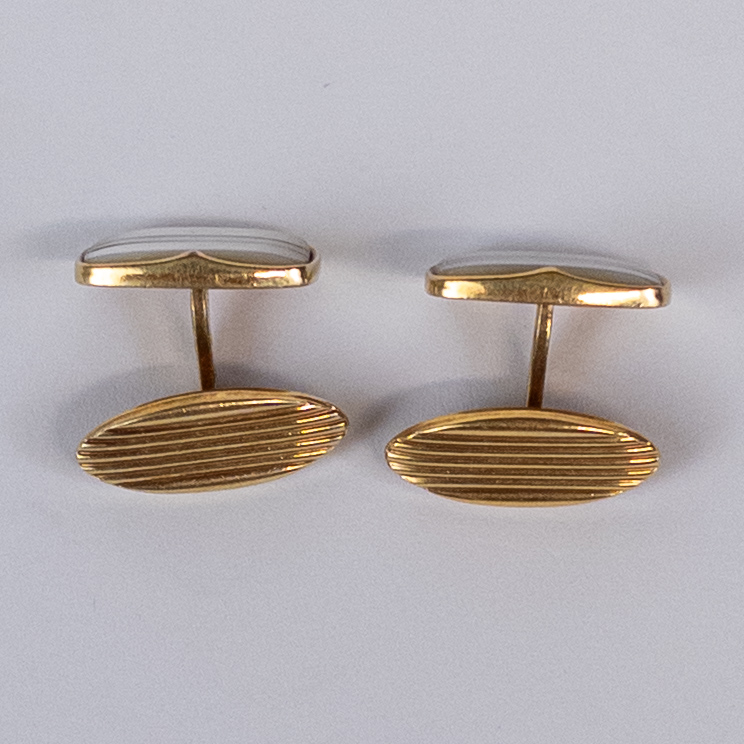 14K Gold Cufflinks