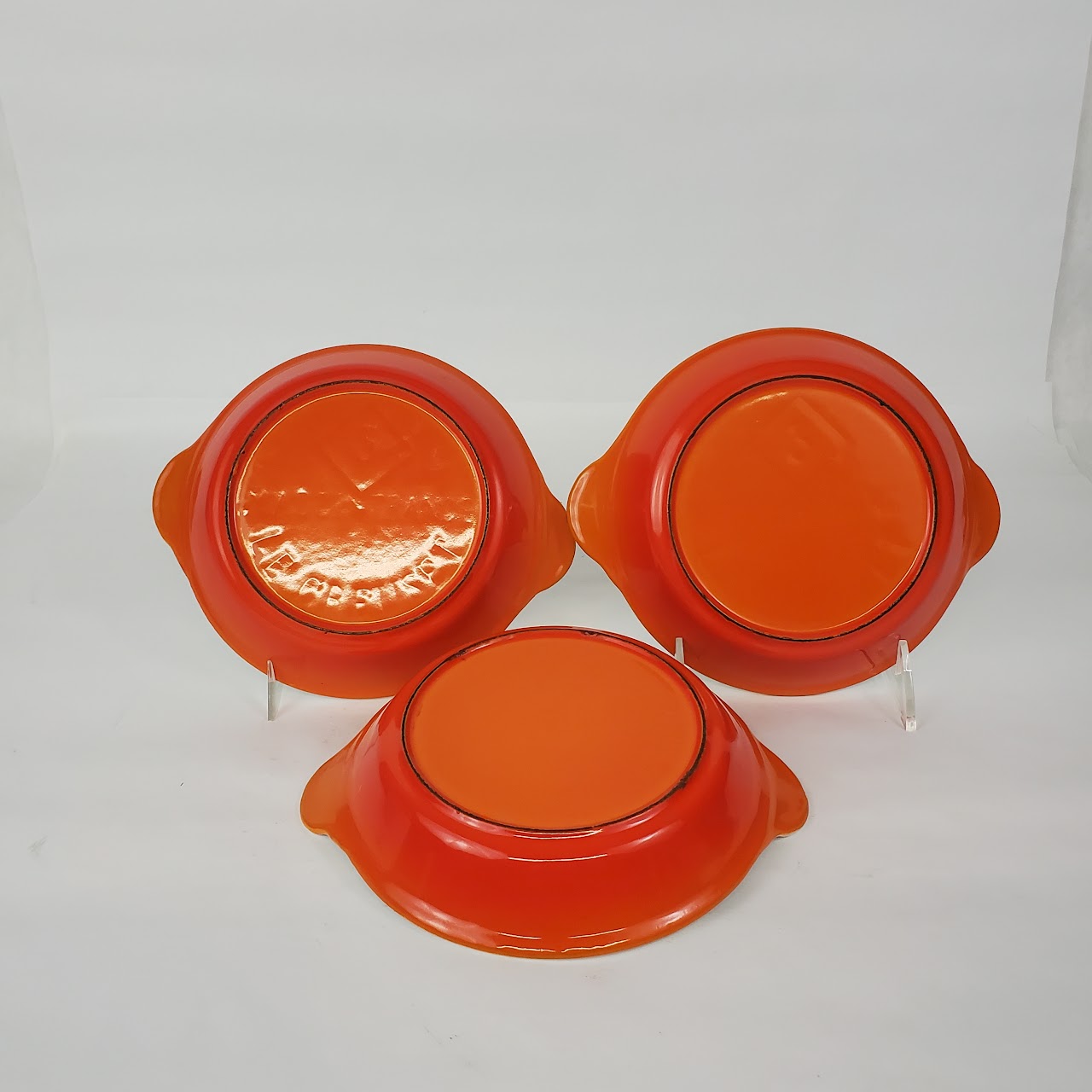 Le Creuset Cast Iron  Gratin Dish Trio