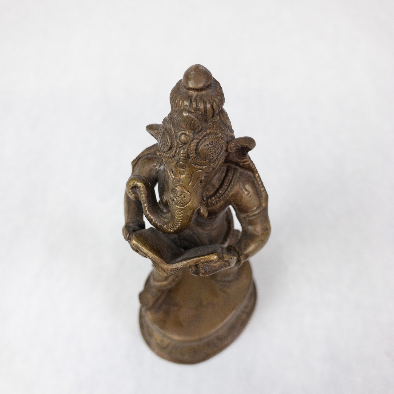 Brass Ganesha Statuette