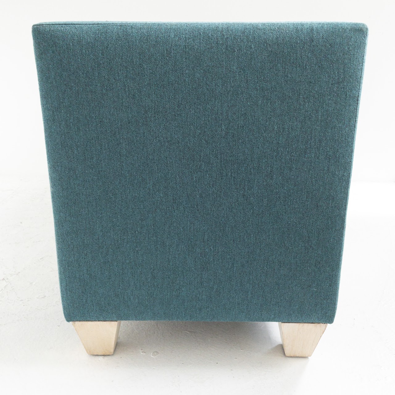 Teal Tufted Bench