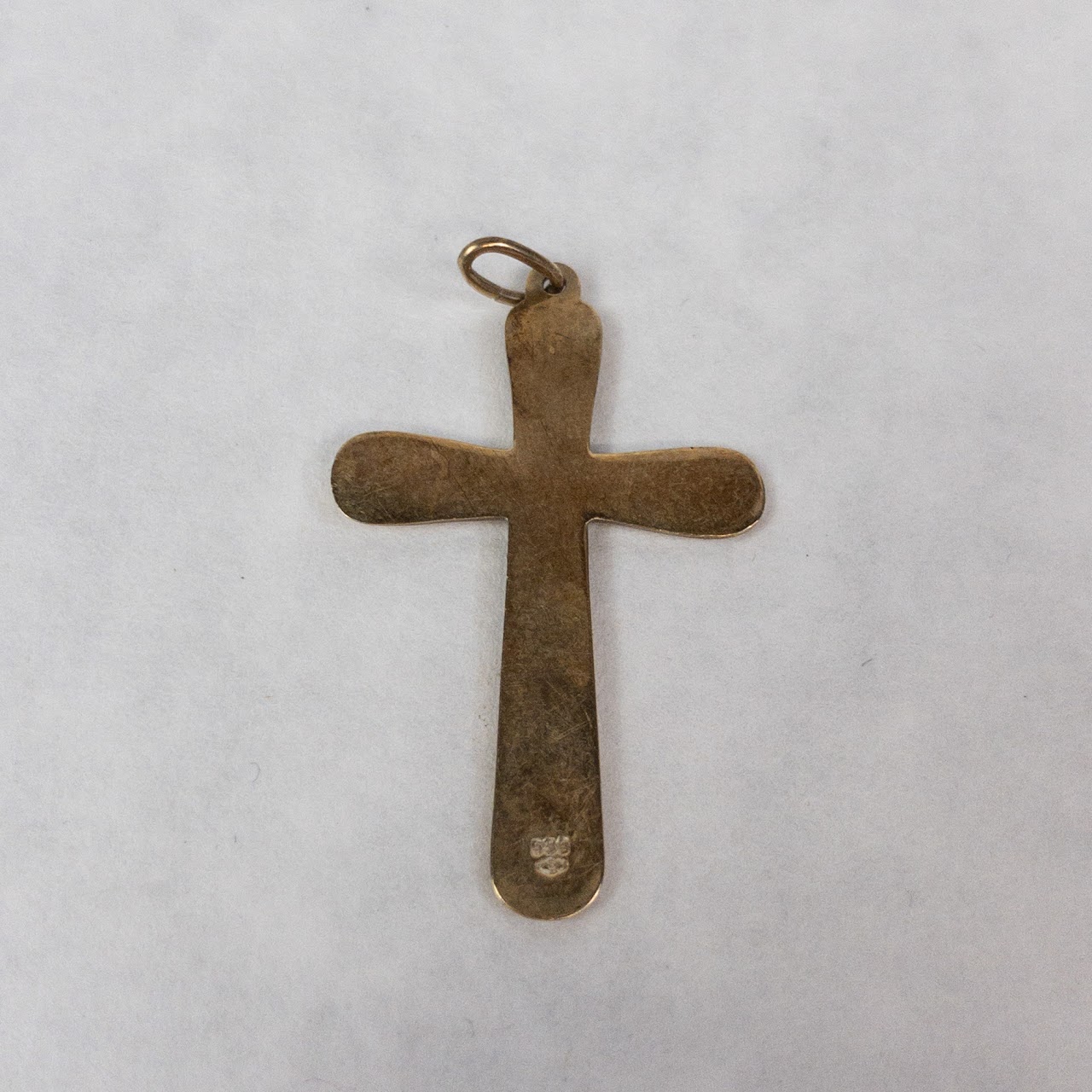 14K Gold Cross Pendant