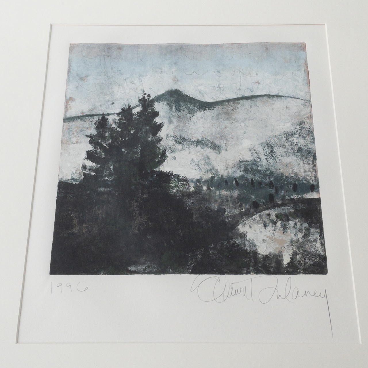 S. Dulaney Signed Color Etching 2