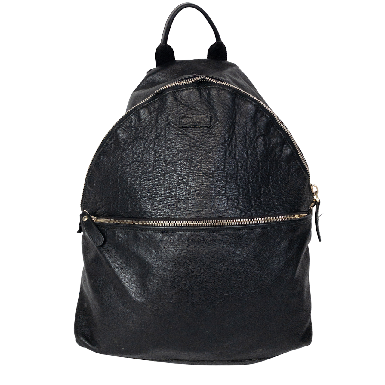 Gucci Monogram Leather Backpack