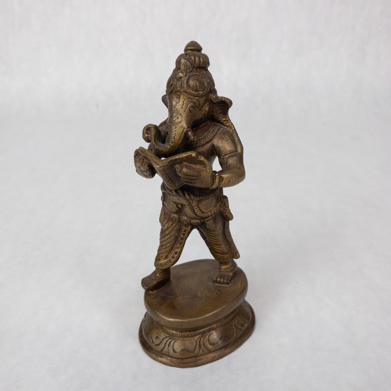 Brass Ganesha Statuette