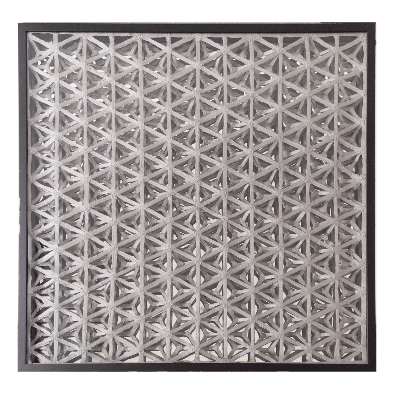 Ethan Allen Geometric MIrrored Wall Hanging