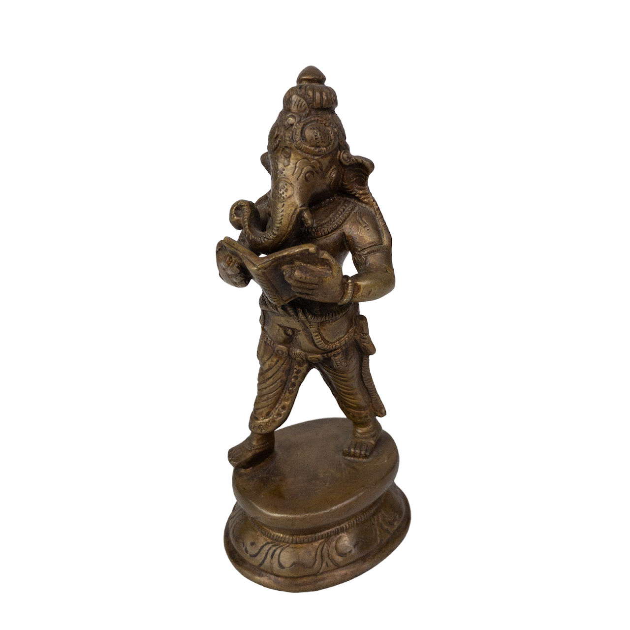 Brass Ganesha Statuette