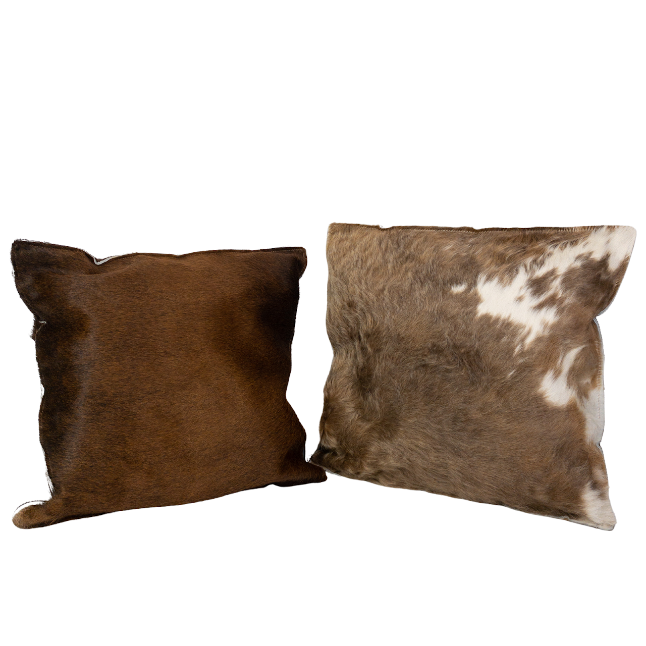 Cowhide Pillow Cover Pair