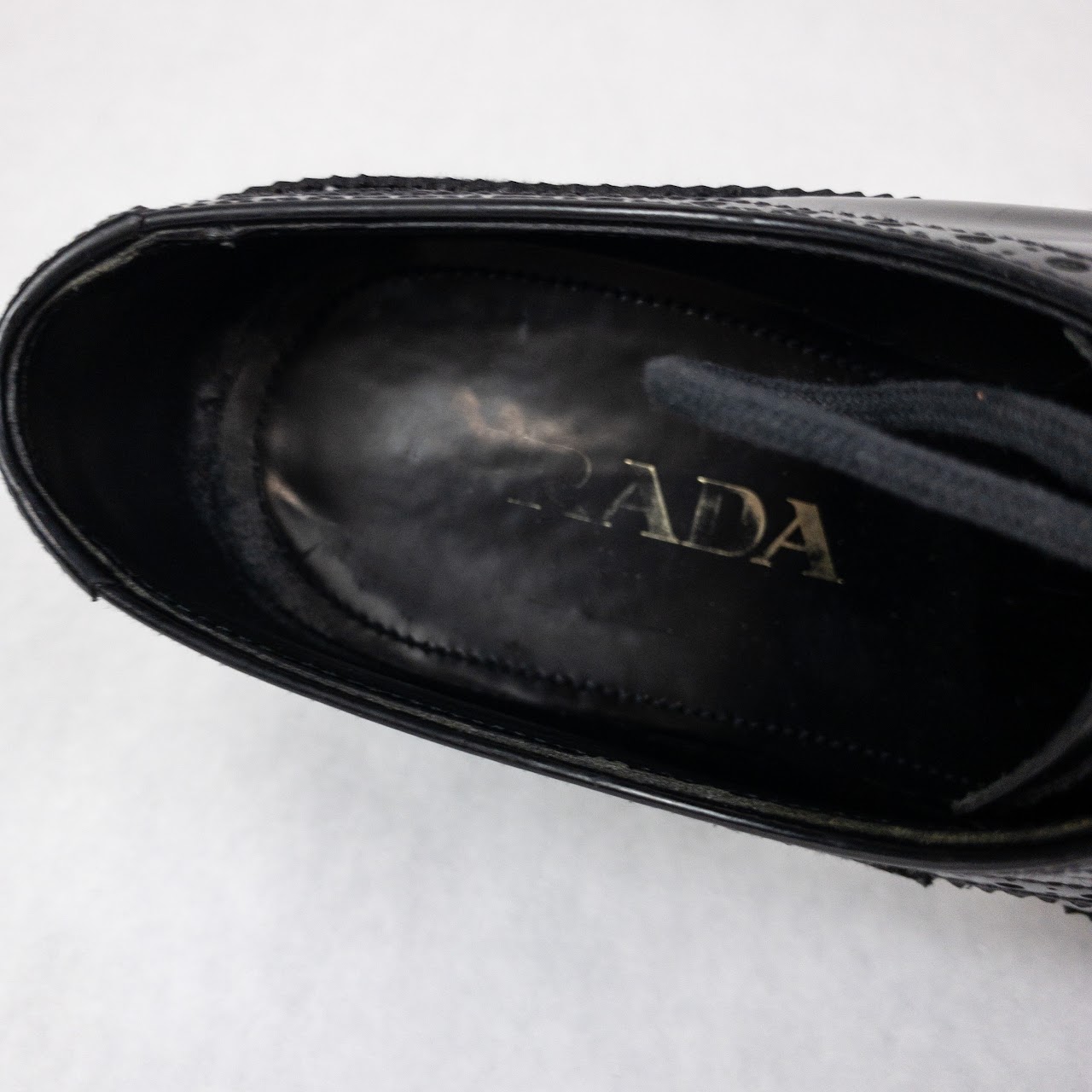 Prada Leather Brogues