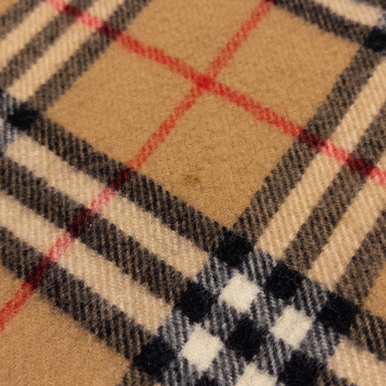 Burberry Tartan Check Lambswool Scarf