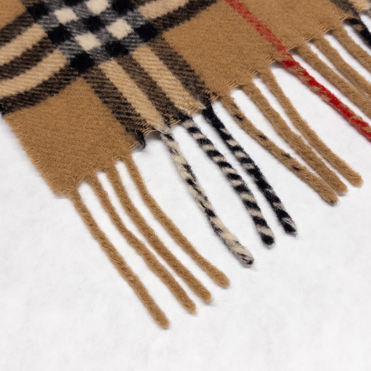 Burberry Tartan Check Lambswool Scarf