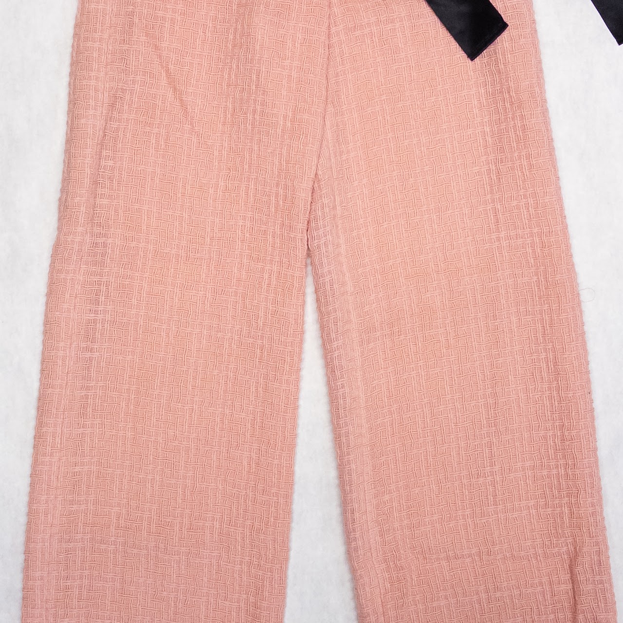 Chanel Pink Wool Trousers