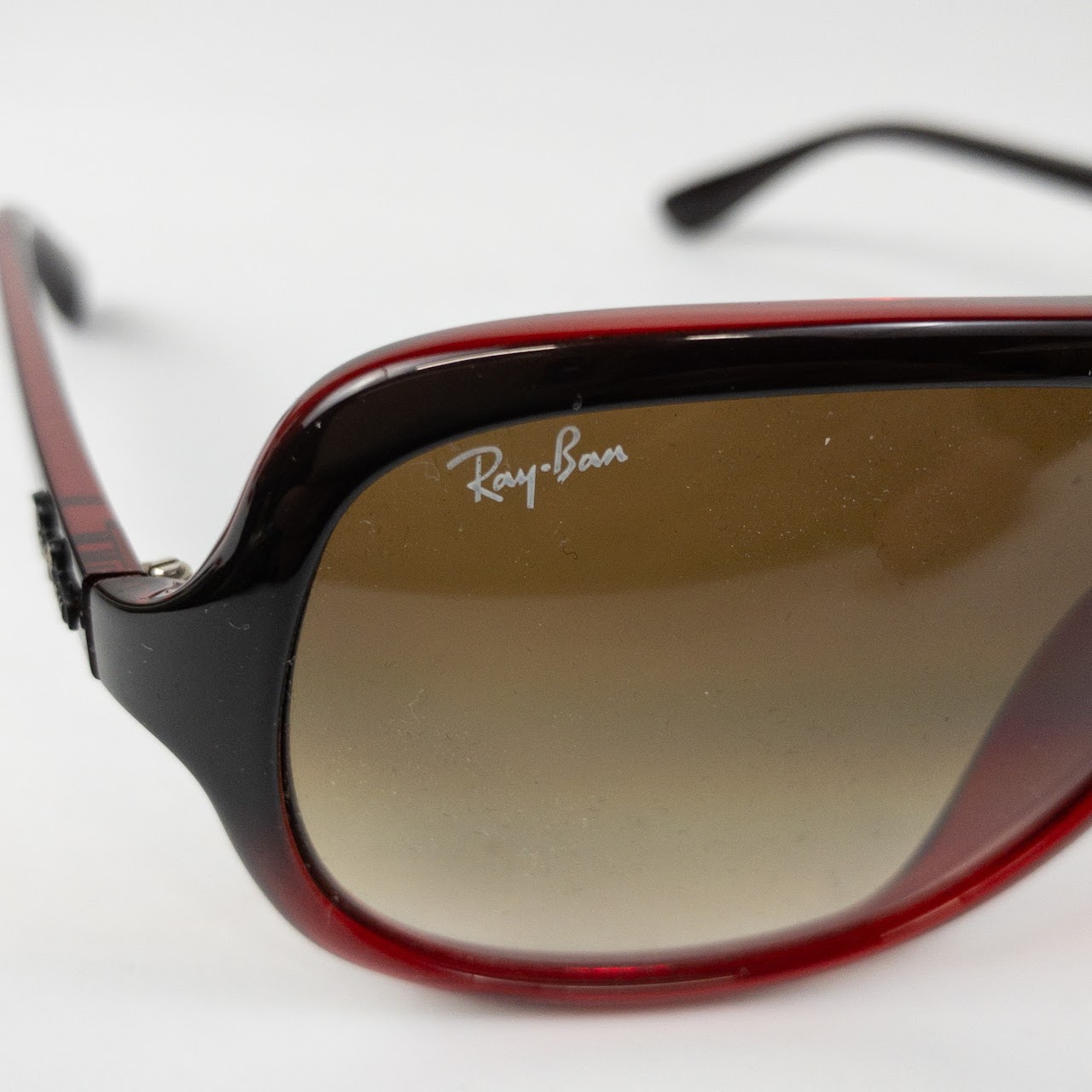 Ray-Ban Red Frame Sunglasses