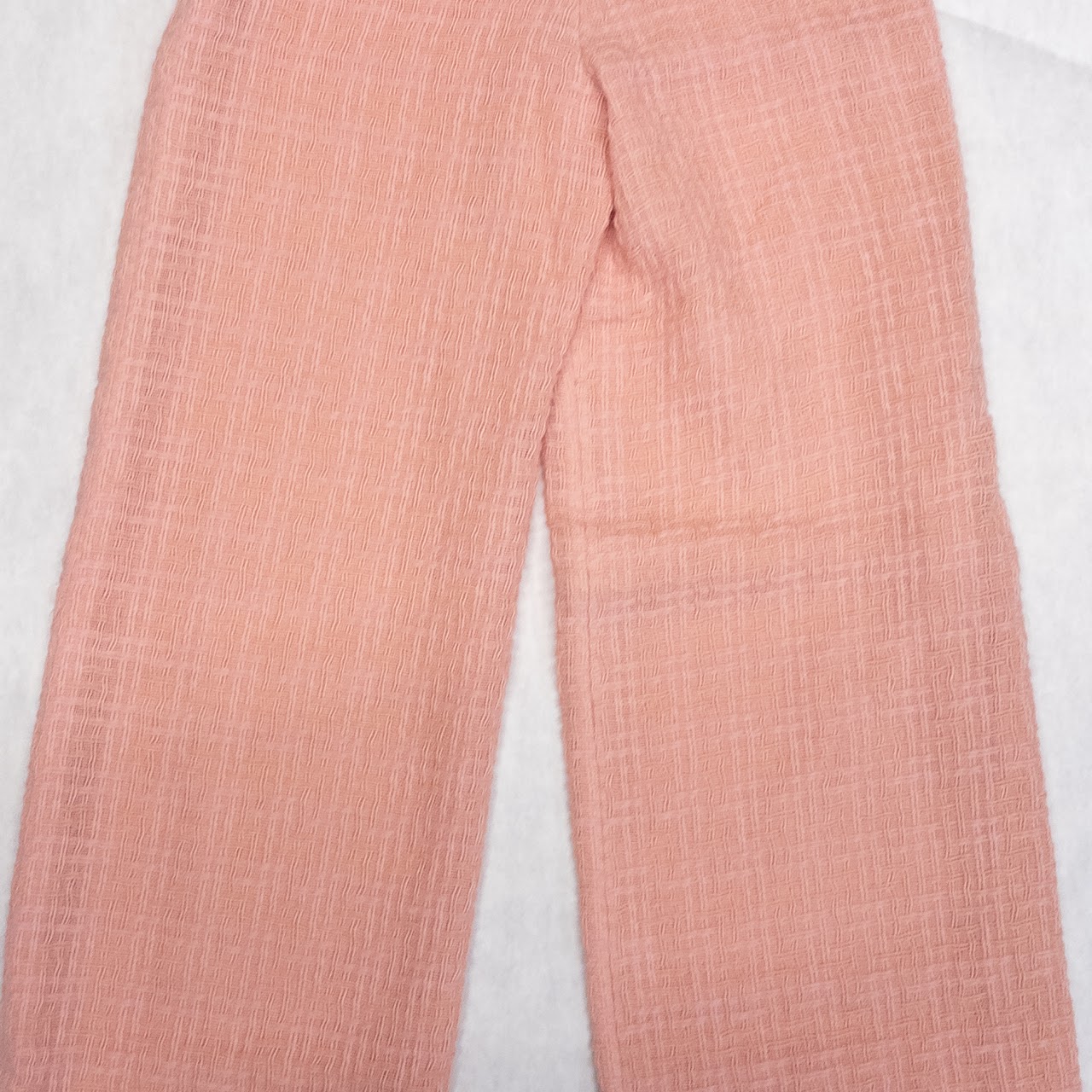 Chanel Pink Wool Trousers