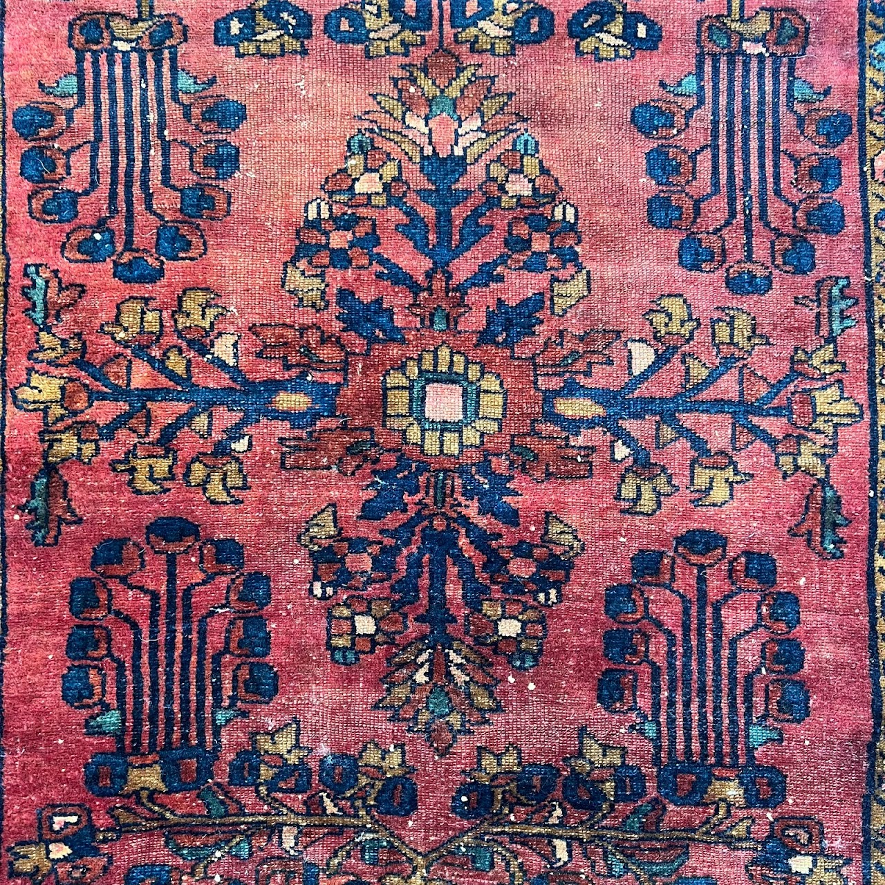 Wool Floral Area Rug