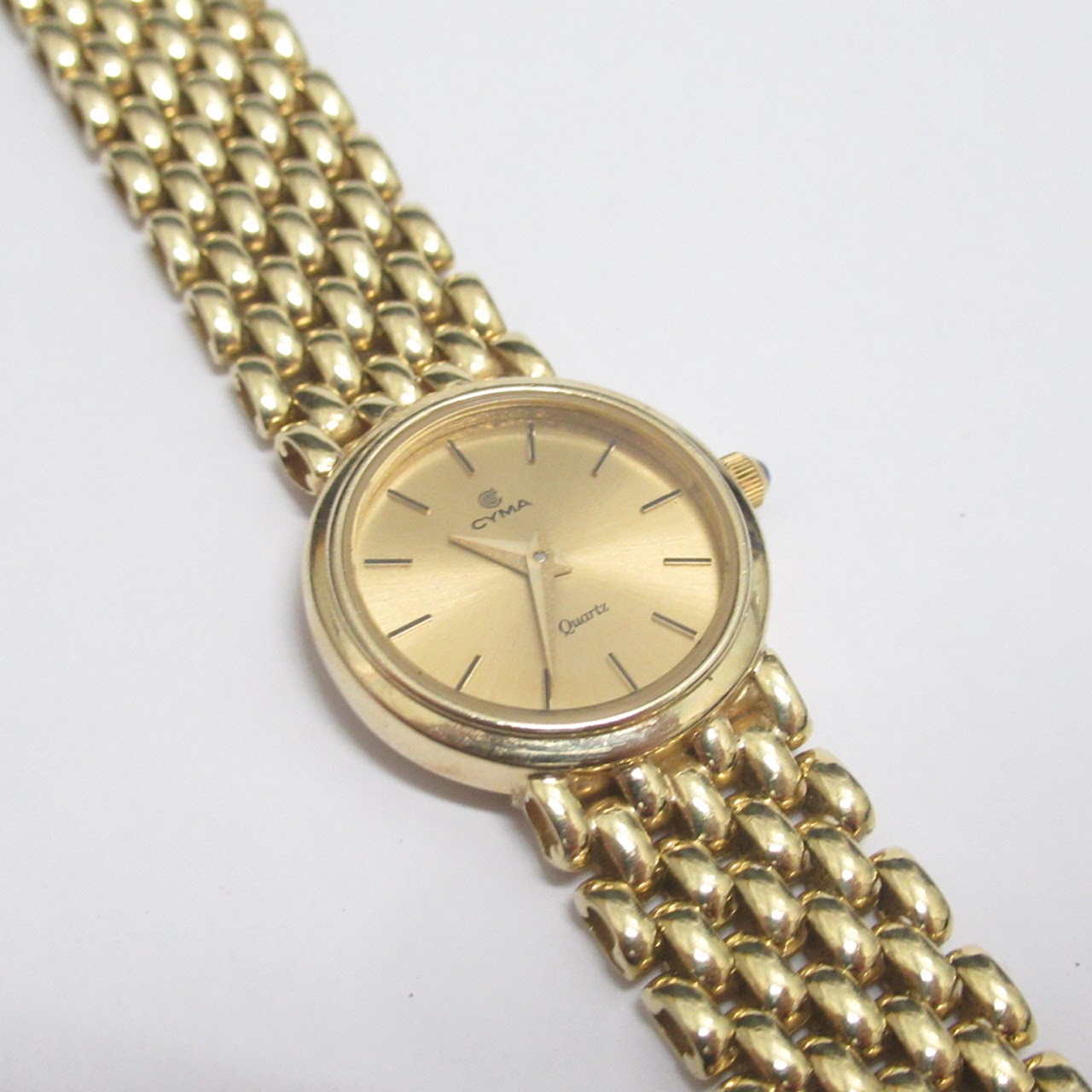 14K Gold Cyma Watch
