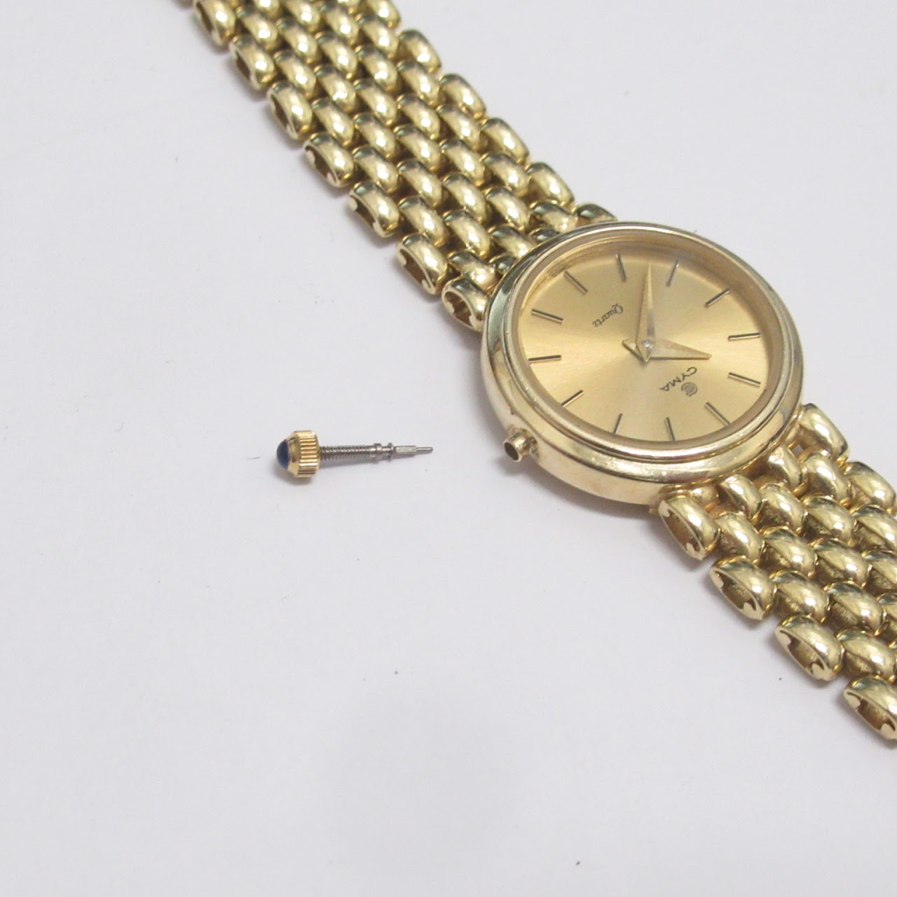 14K Gold Cyma Watch