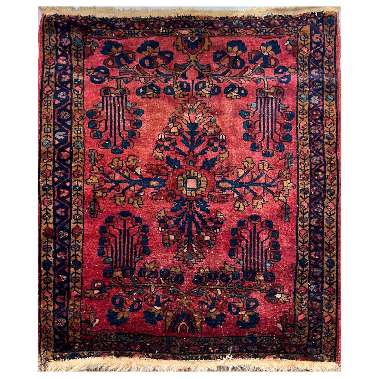 Wool Floral Area Rug