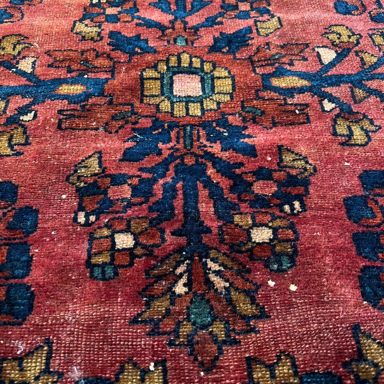 Wool Floral Area Rug