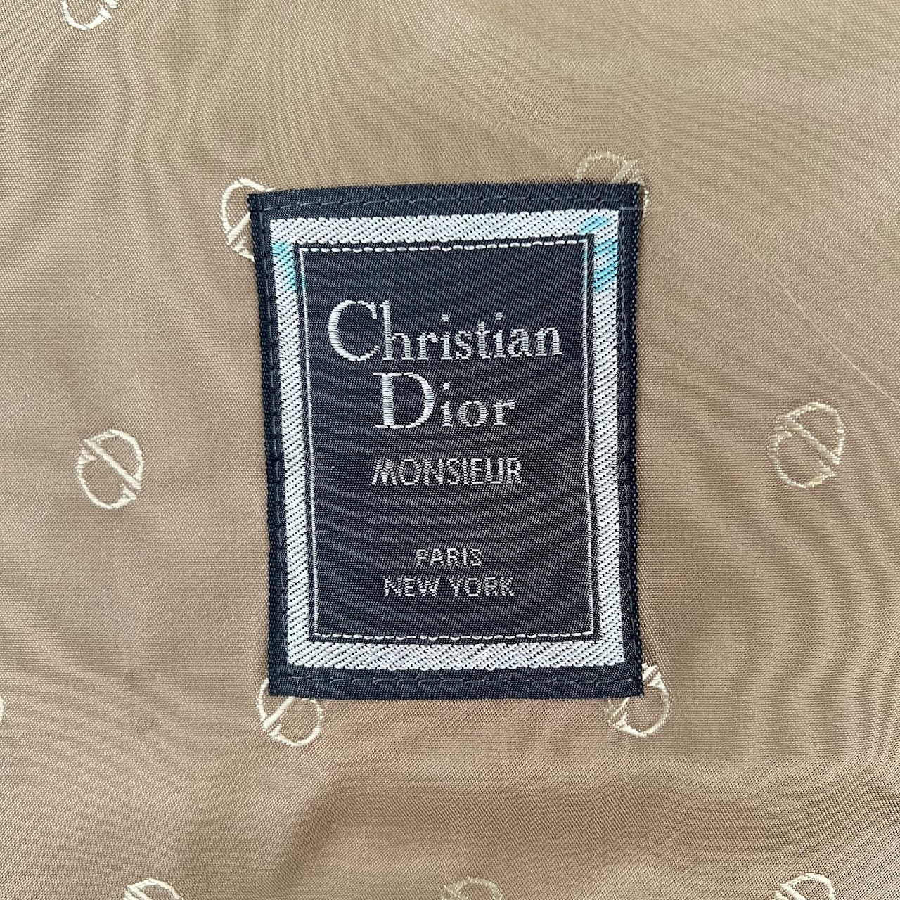 Christian Dior Monsieur Vintage Mens Trench Coat