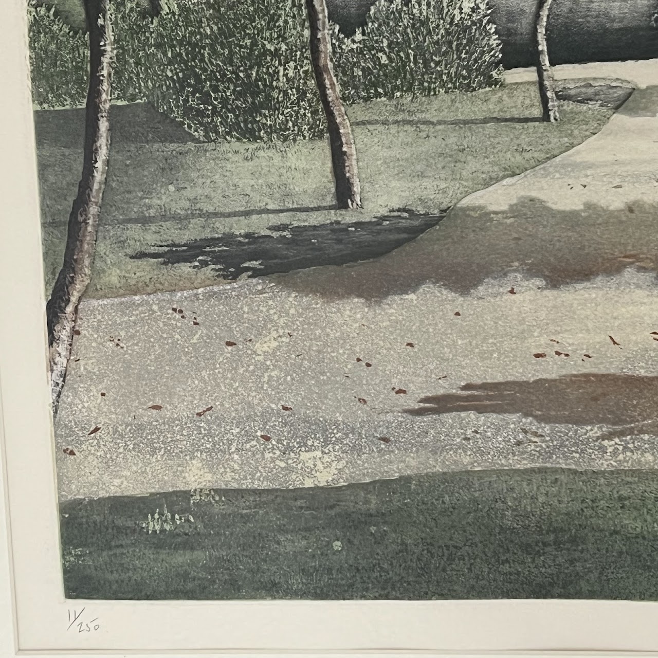 Peter Eastham 'Park II' Signed Aquatint Etching