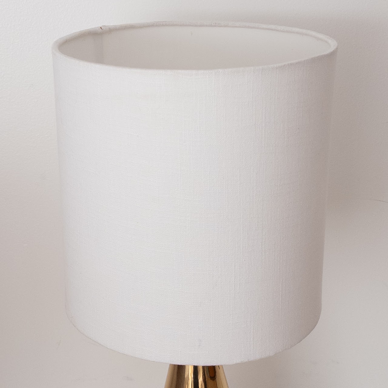 Jonathan Adler Ripple Polished Brass Table Lamp