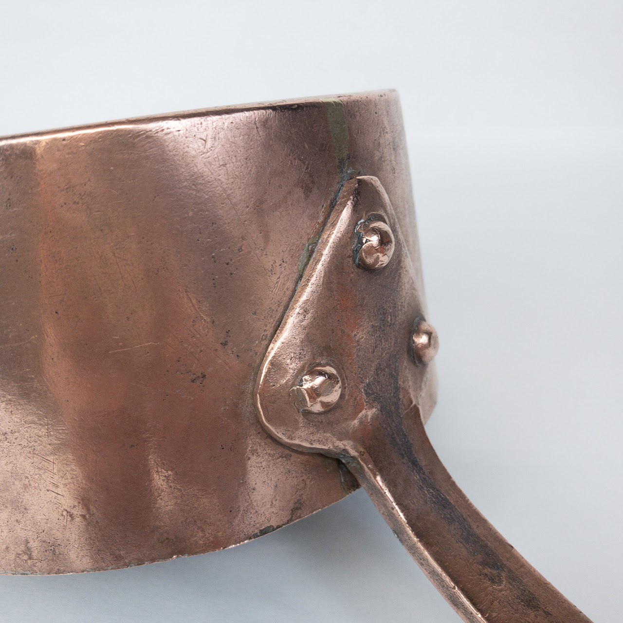 Vintage Copper Saucepan