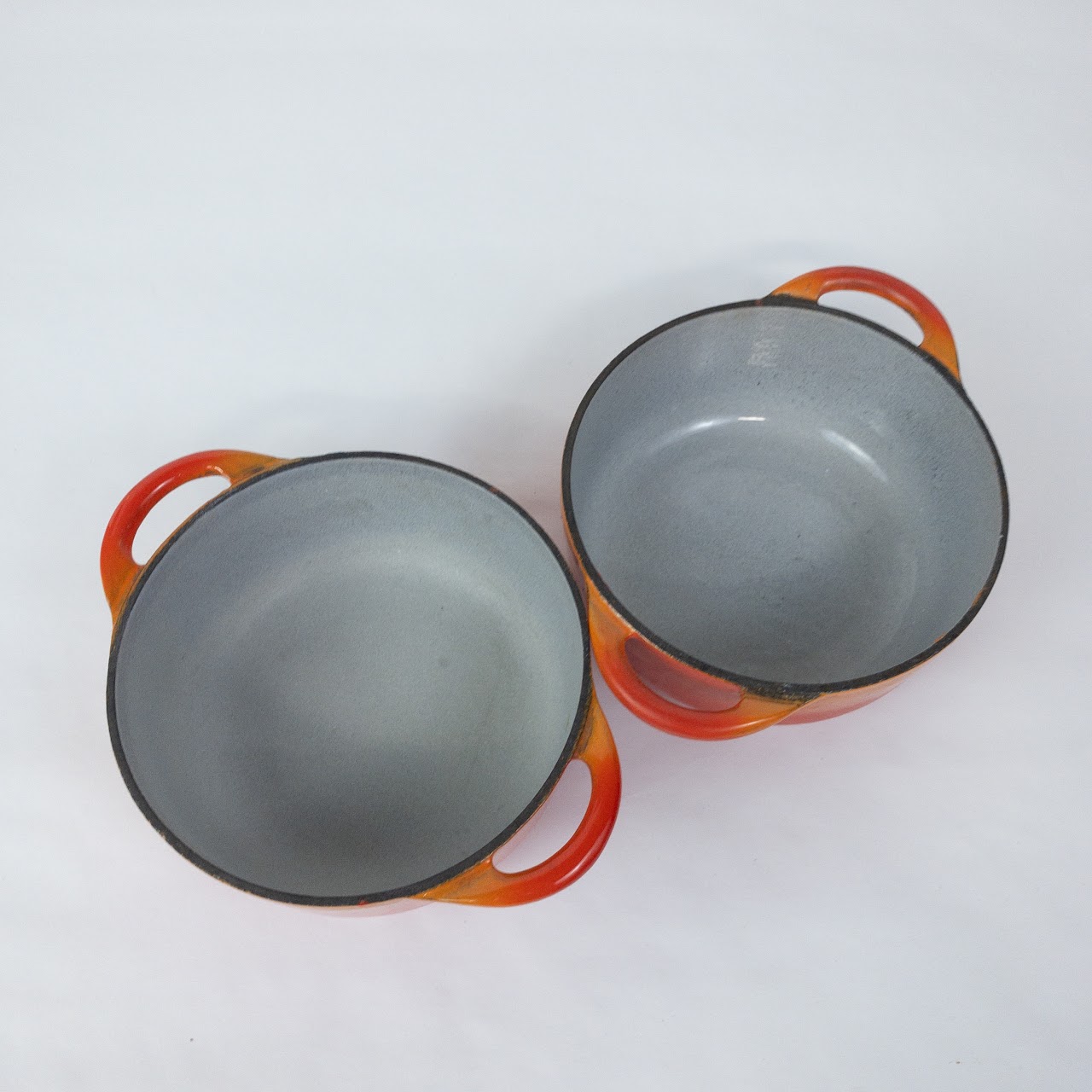 Le Creuset Enameled Cast Iron Cocotte Pair #1