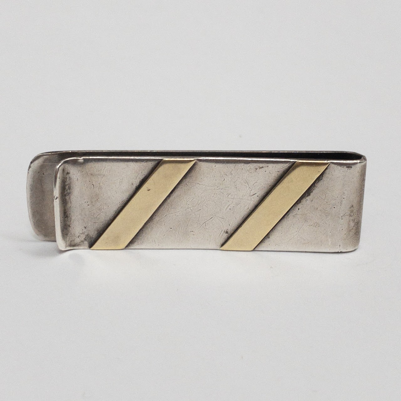 Sterling Silver & 14K Gold Money Clip