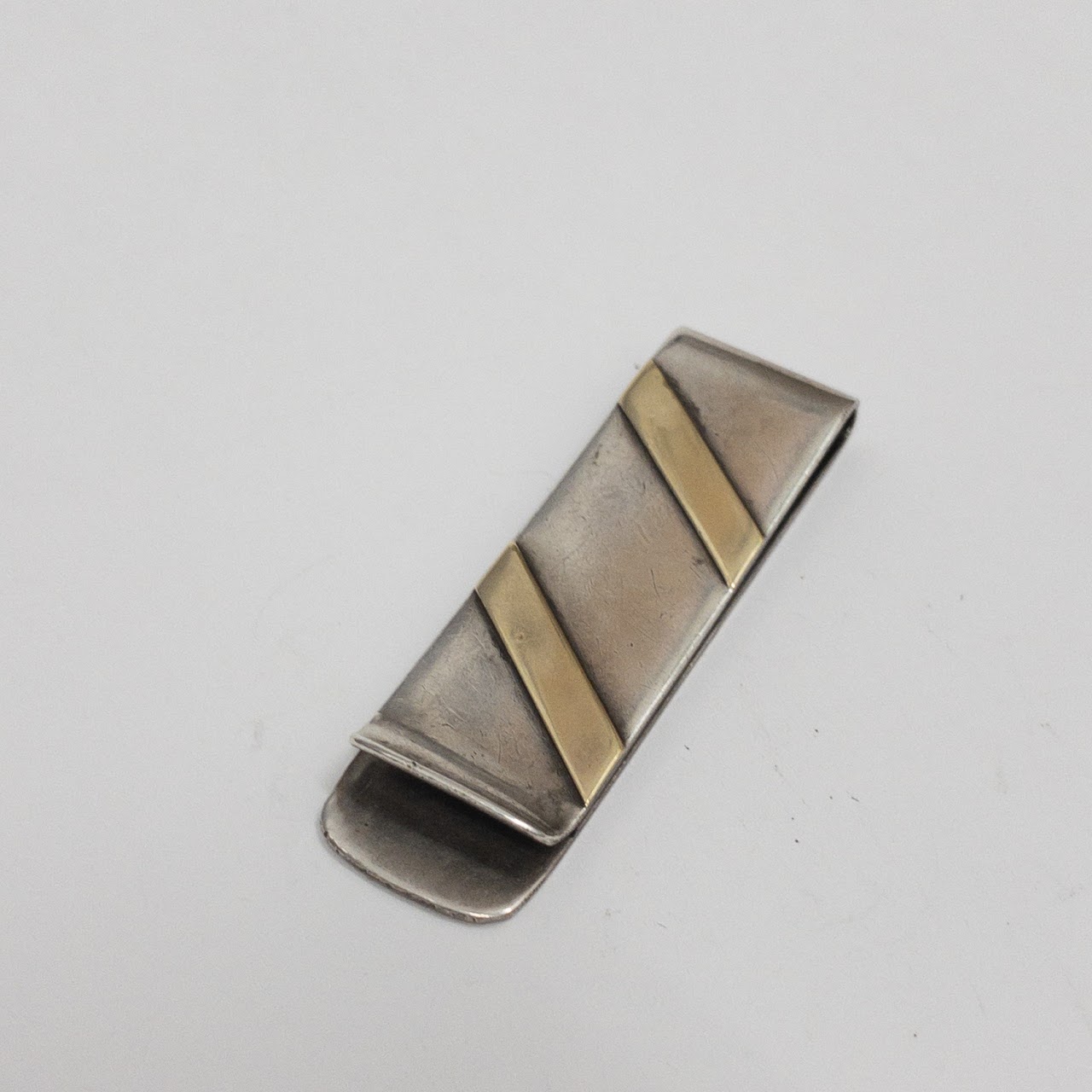 Sterling Silver & 14K Gold Money Clip