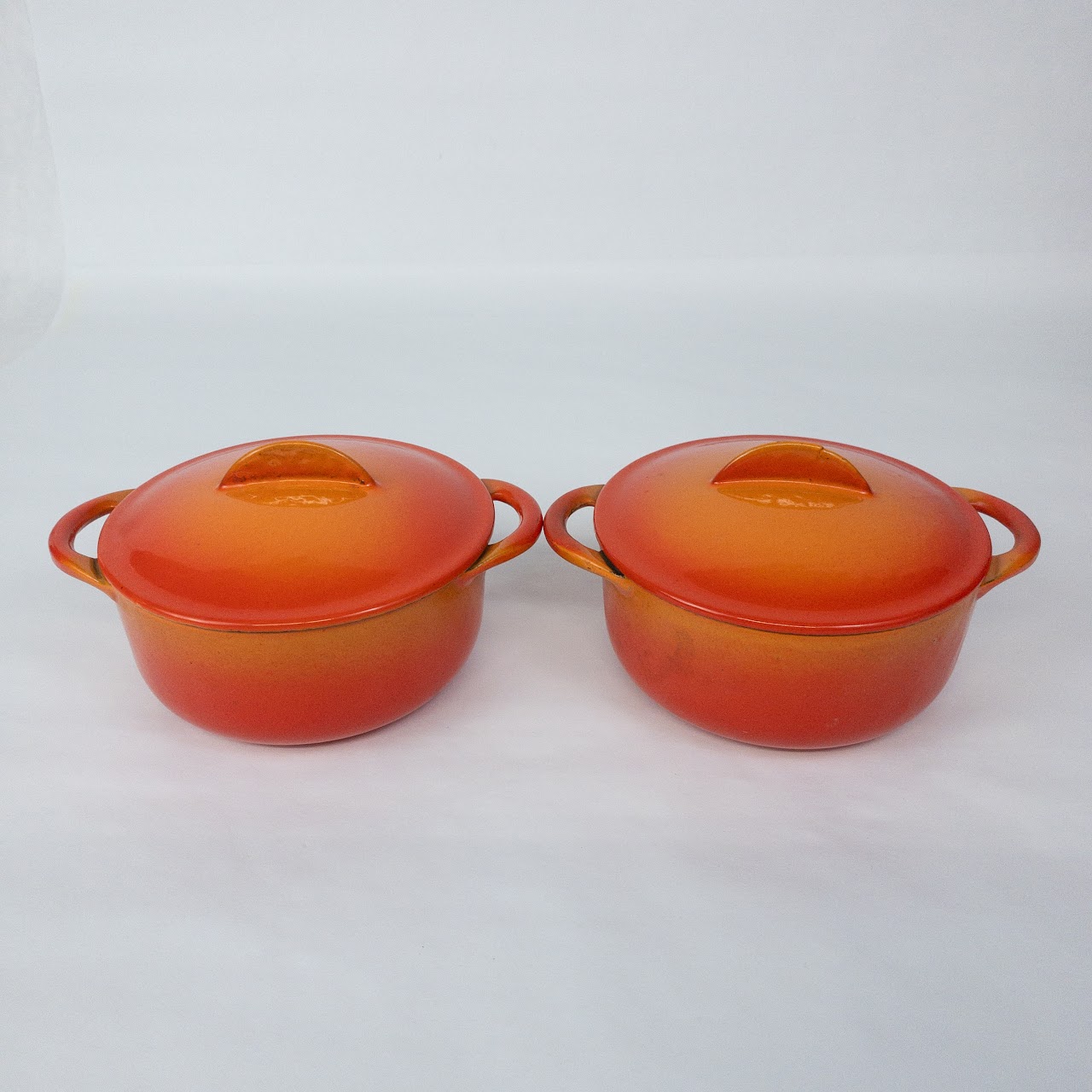 Le Creuset Enameled Cast Iron Cocotte Pair #1