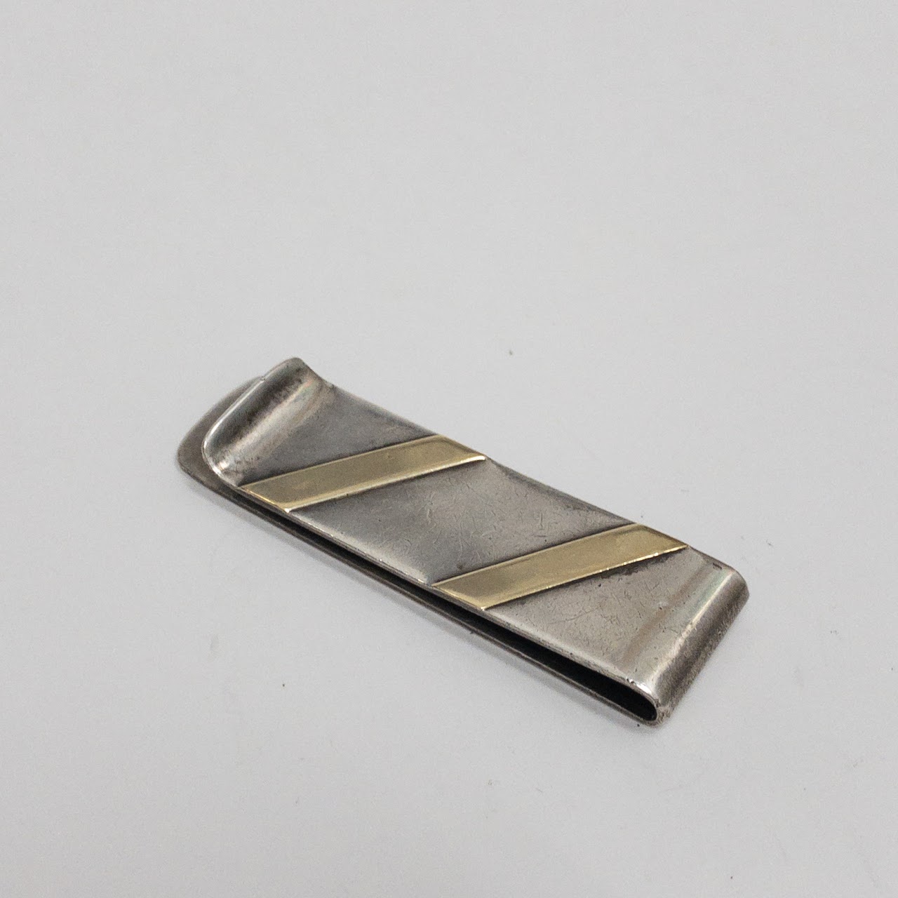 Sterling Silver & 14K Gold Money Clip