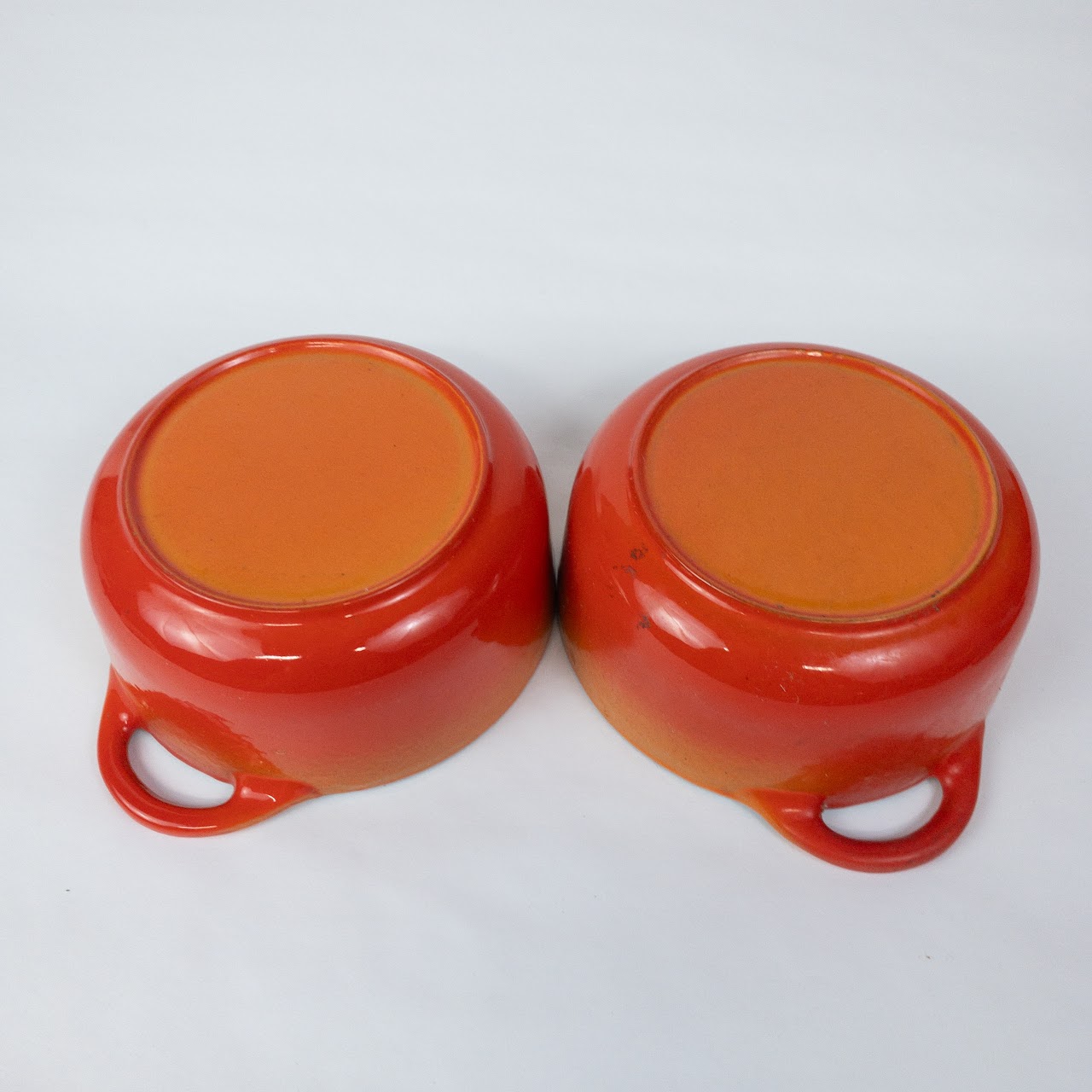 Le Creuset Enameled Cast Iron Cocotte Pair #1