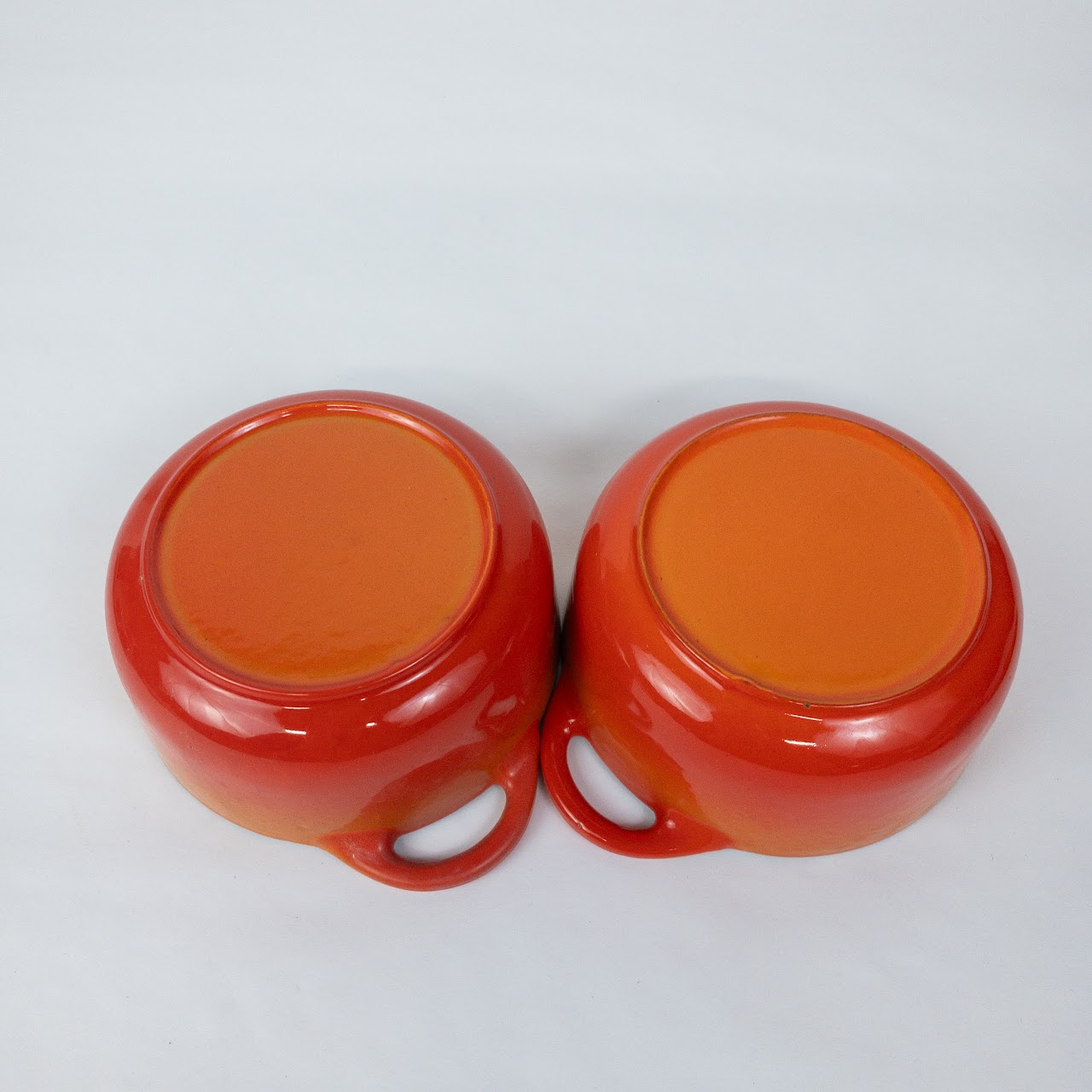 Le Creuset Enameled Cocotte Pair #1