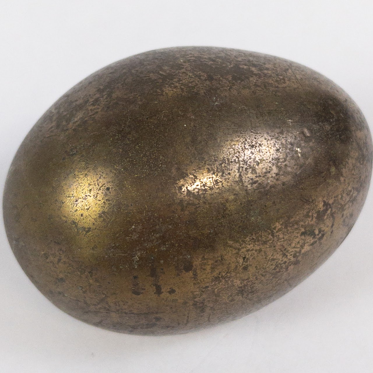 Carl Auböck Mid-Century Modern Brass Egg Paperweight