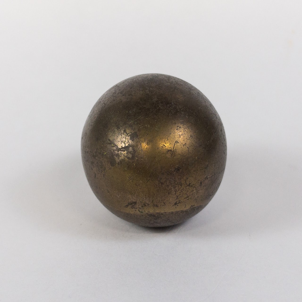 Carl Auböck Mid-Century Modern Brass Egg Paperweight