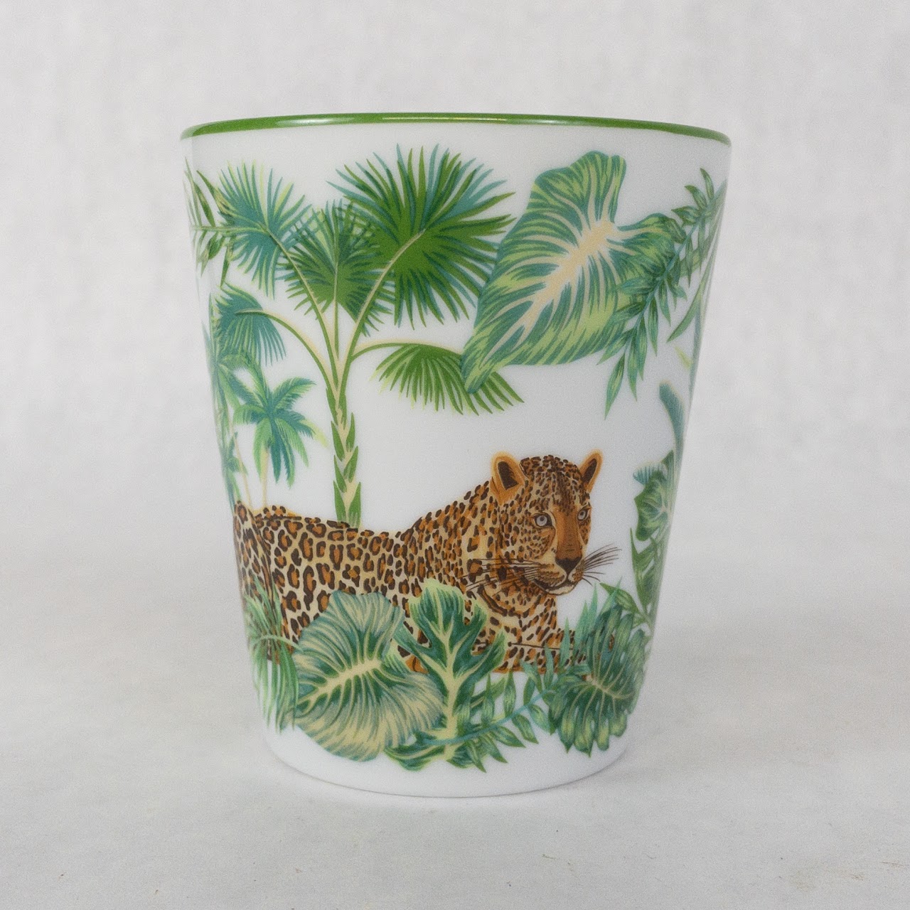 Limoges MINT Porcelain Tiger Candle Gift Set