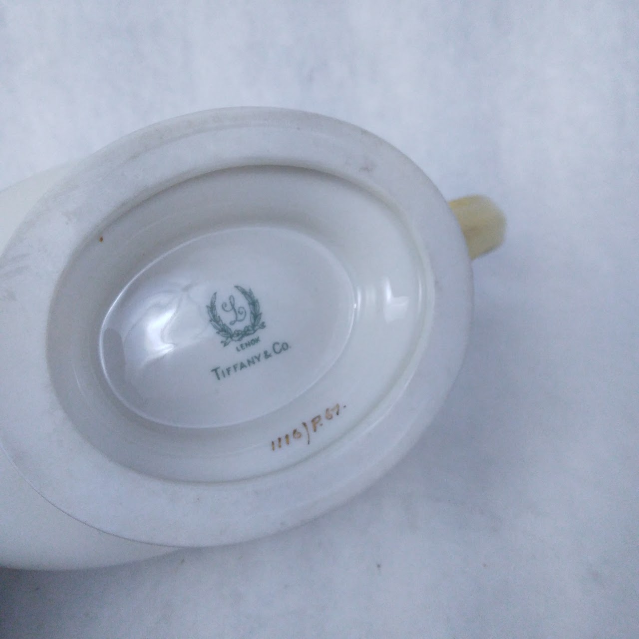 Tiffany & Co. Lenox Gravy Boat Set