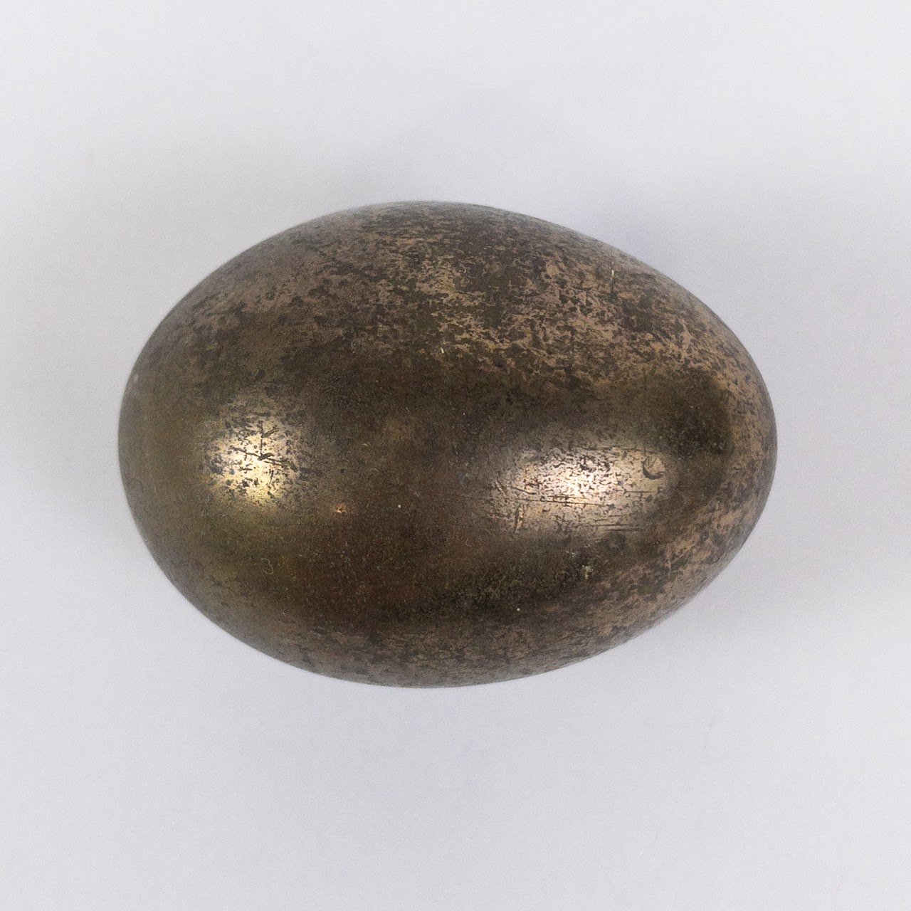 Carl Auböck Mid-Century Modern Brass Egg Paperweight