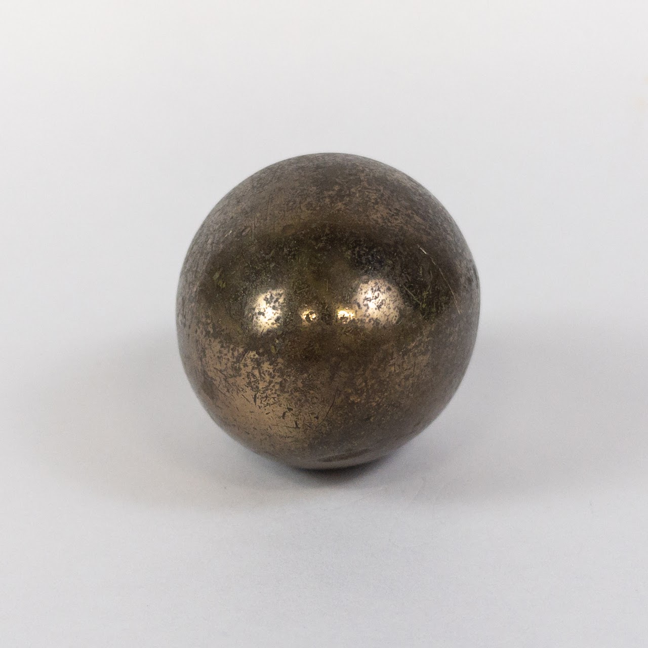 Carl Auböck Mid-Century Modern Brass Egg Paperweight