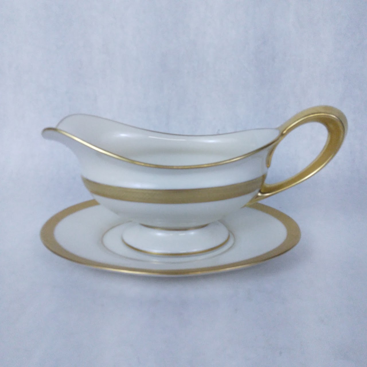 Tiffany & Co. Lenox Gravy Boat Set