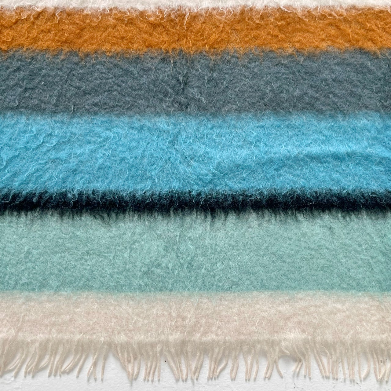 Jonathan Adler Stripe Mohair Throw