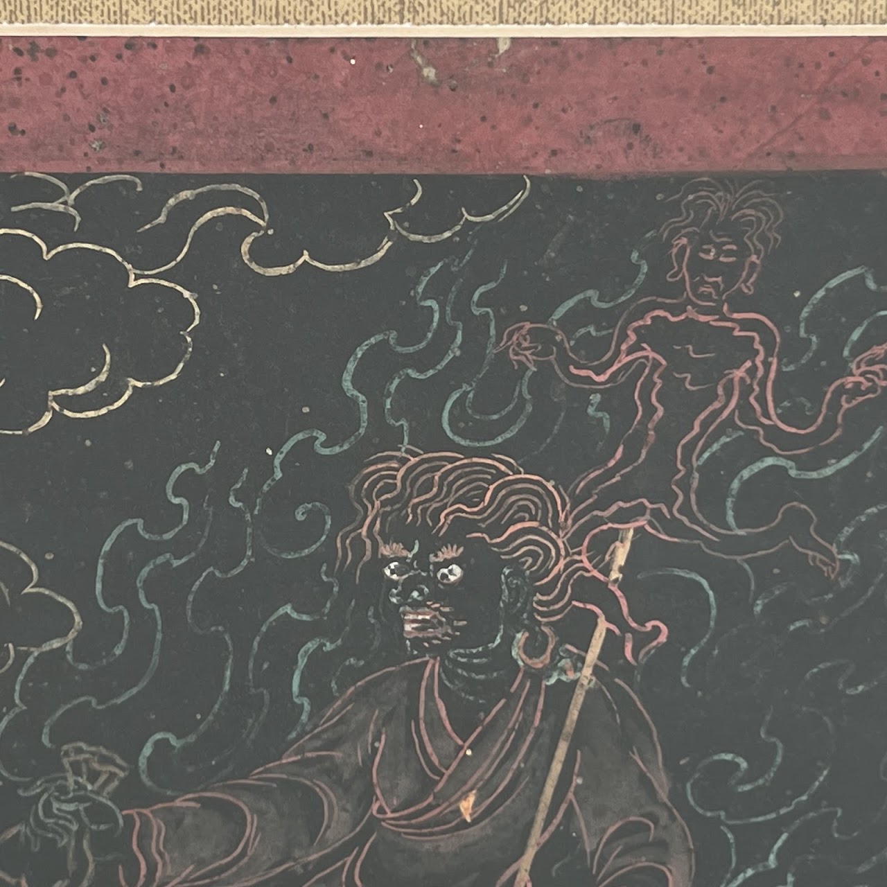 Himalayan Thangka Gouache Painting